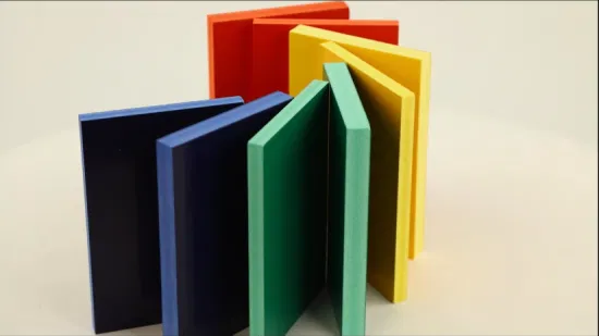 Цветная доска из пенопласта ПВХ Colored Co